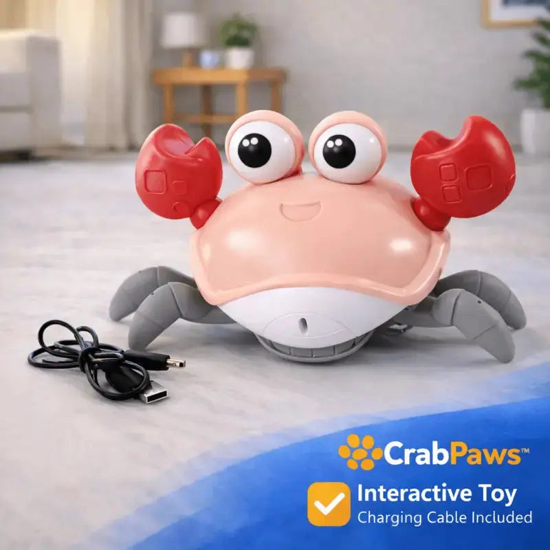Crabpaws™ Interactive Moving Toy for Dogs - Pink - Dog Products at Hunter’s Doggy Shop Free Shipping Worldwide