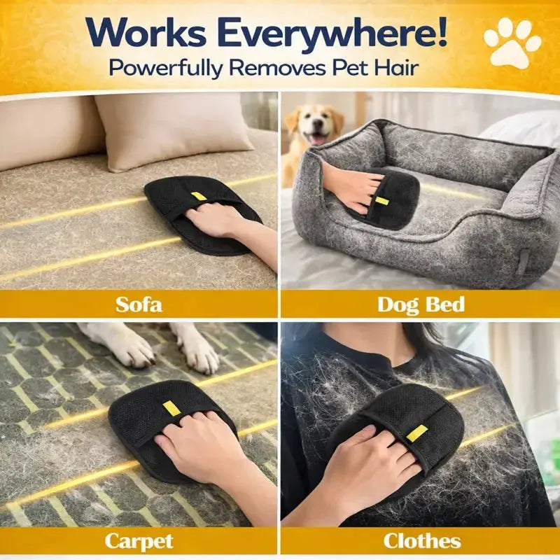Deshedpaws™ Dog Hair Removal & Grooming Glove - Best Selling Products and Pet Essentials Collection Free Shipping