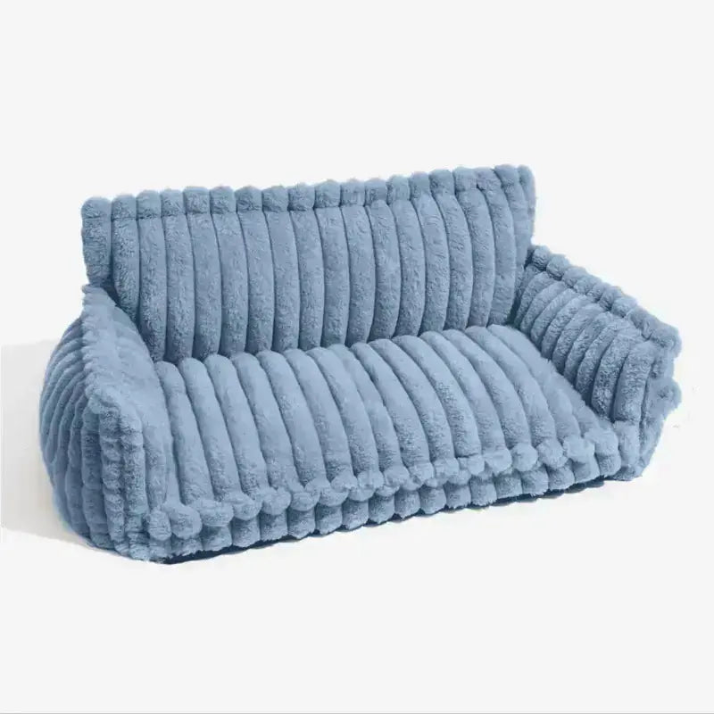 Dreampaws™ Orthopaedic Dog Sofa Bed - Blue / M-60x45x30 Cm - Products at Hunter’s Doggy Shop Free Shipping Worldwide