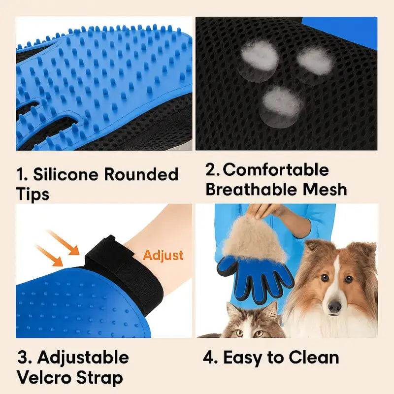 Groomrelief™ Grooming Glove for Dogs - Best Selling Dog Products and Pet Essentials Collection Free Shipping Worldwide