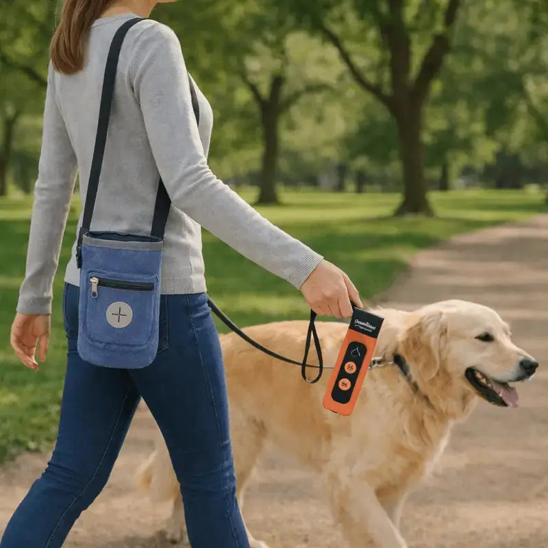 Quietpaws™ + Walking Bag Bundle - Blue + Dog Products at Hunter’s Doggy Shop Free Shipping Worldwide