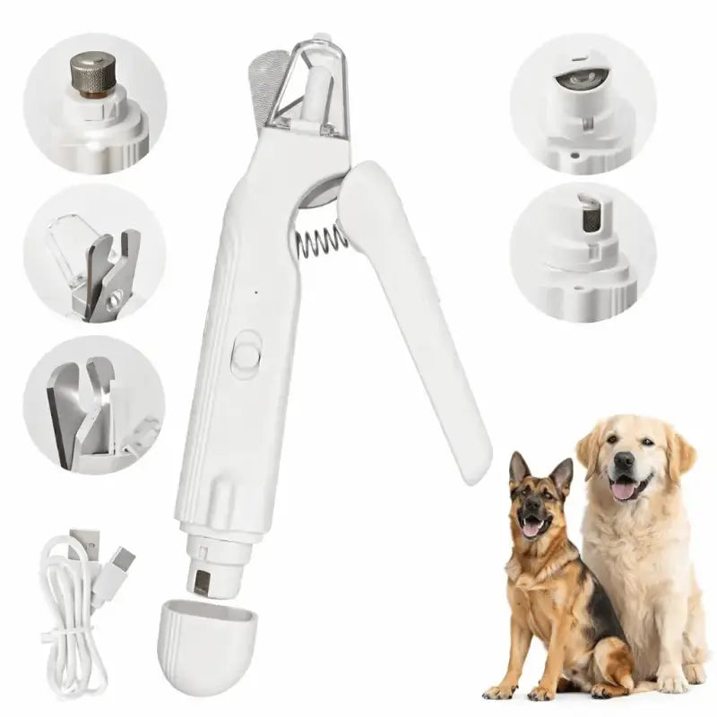 Safetrimpaws™ 2-in-1 Nail Trimmer & Grinder for Dogs - Dog Products at Hunter’s Doggy Shop Free Shipping Worldwide