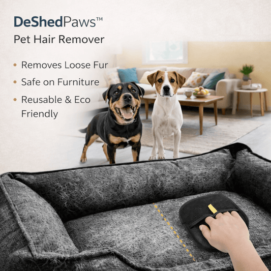DeShedPaws™ Dog Hair Removal & Grooming Glove