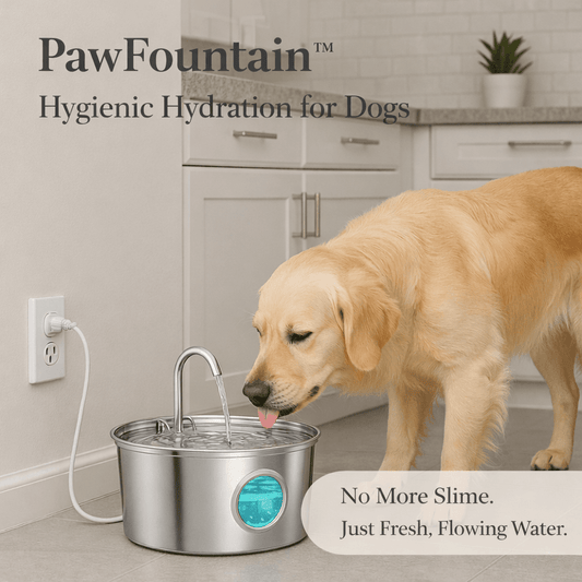 PawFountain™ Hygienic Hydration for Dogs