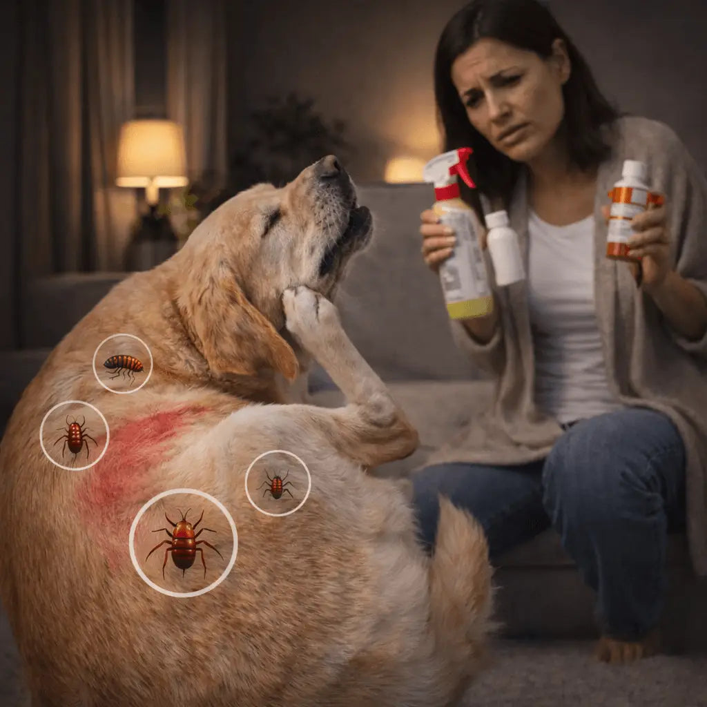 Pestgonepaws™ Electric Flea & Lice Removal Comb for Dogs