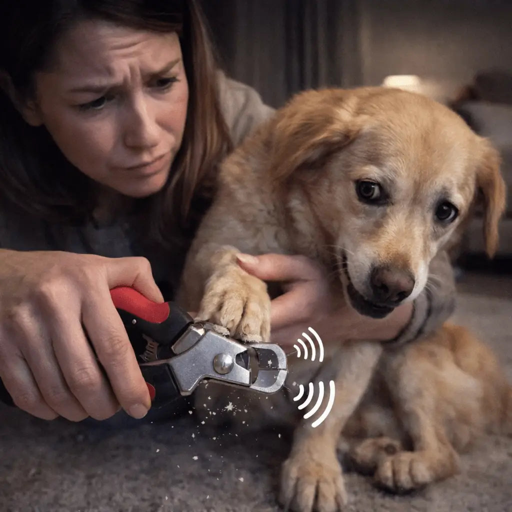 Safetrimpaws™ 2-in-1 Nail Trimmer & Grinder for Dogs