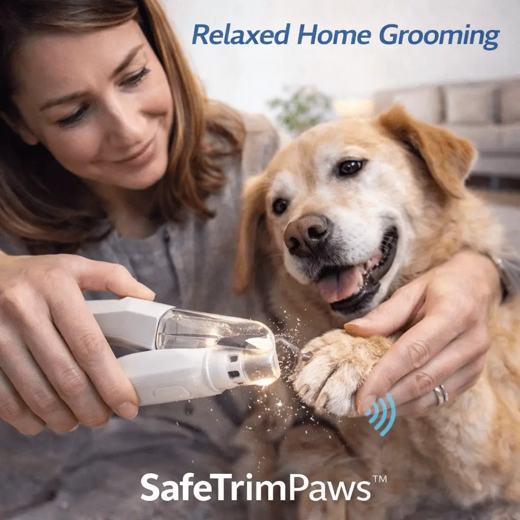 Safetrimpaws™ 2-in-1 Nail Trimmer & Grinder for Dogs