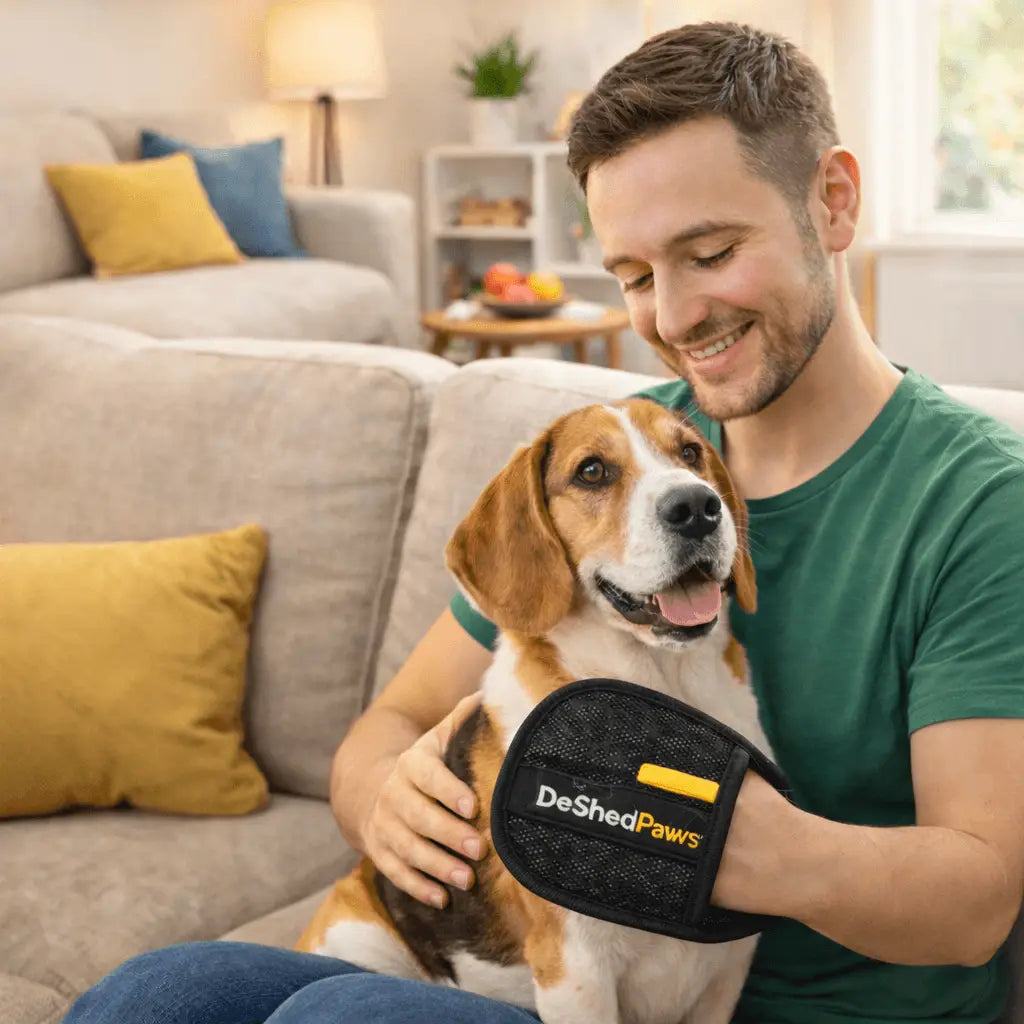 Deshedpaws™ Dog Hair Removal & Grooming Glove