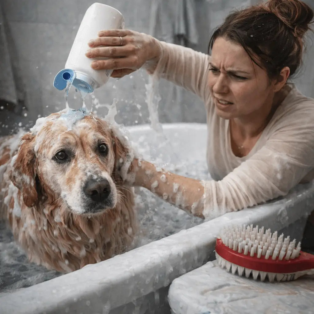 Bathpaws™ Pet Bath & Shampoo Brush for Dogs
