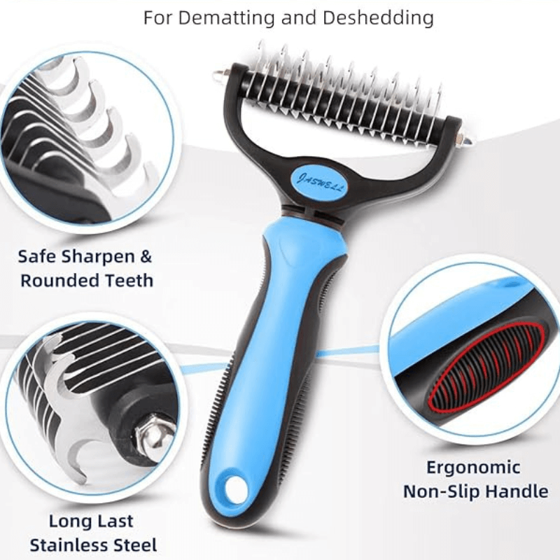 TidyPaws™ Grooming Bundle – Large & Mini Comb for Complete Care