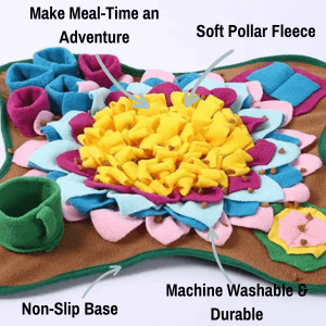 Pawquest™ Snuffle Mat for Dogs – Calm Enrichment & Slow Feeding