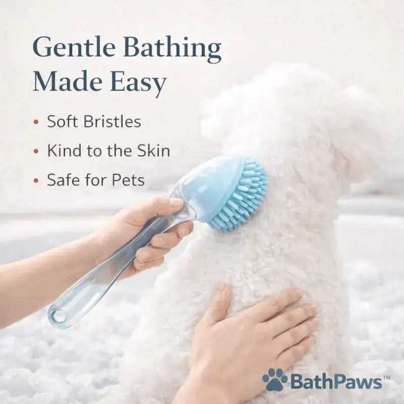 Bathpaws™ Pet Bath & Shampoo Brush for Dogs - Dog Products at Hunter’s Doggy Shop Free Shipping Worldwide