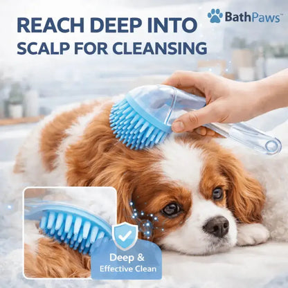 Bathpaws™ Pet Bath & Shampoo Brush for Dogs - Dog Products at Hunter’s Doggy Shop Free Shipping Worldwide