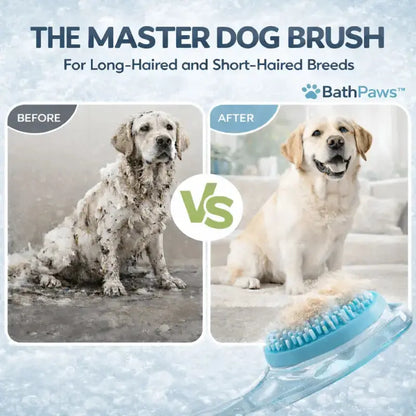 Bathpaws™ Pet Bath & Shampoo Brush for Dogs - Dog Products at Hunter’s Doggy Shop Free Shipping Worldwide