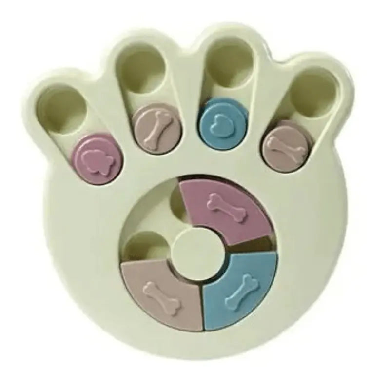 Brainboost™ Puzzle Toy - Paw Shape - Green - Dog Products at Hunter’s Doggy Shop Free Shipping Worldwide