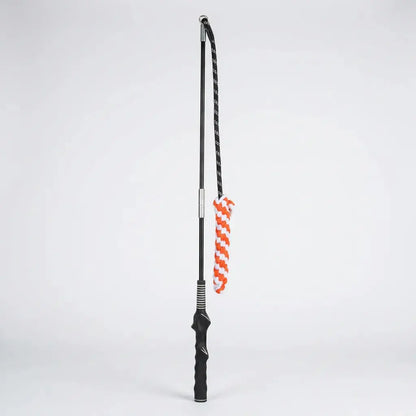 ChaseFlick™ flirt pole for dogs full length with lure attached