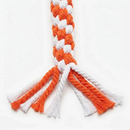 ChaseFlick™ flirt pole braided rope lure in Sunrise Orange