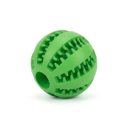 ChewMelo™ green treat dispensing dog chew toy