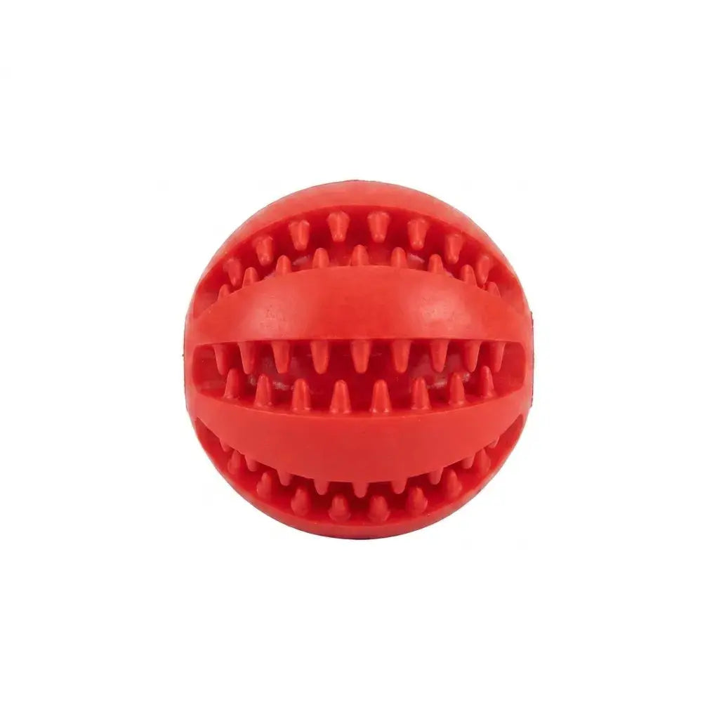 ChewMelo™ red treat dispensing dog chew toy