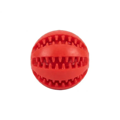ChewMelo™ red treat dispensing dog chew toy