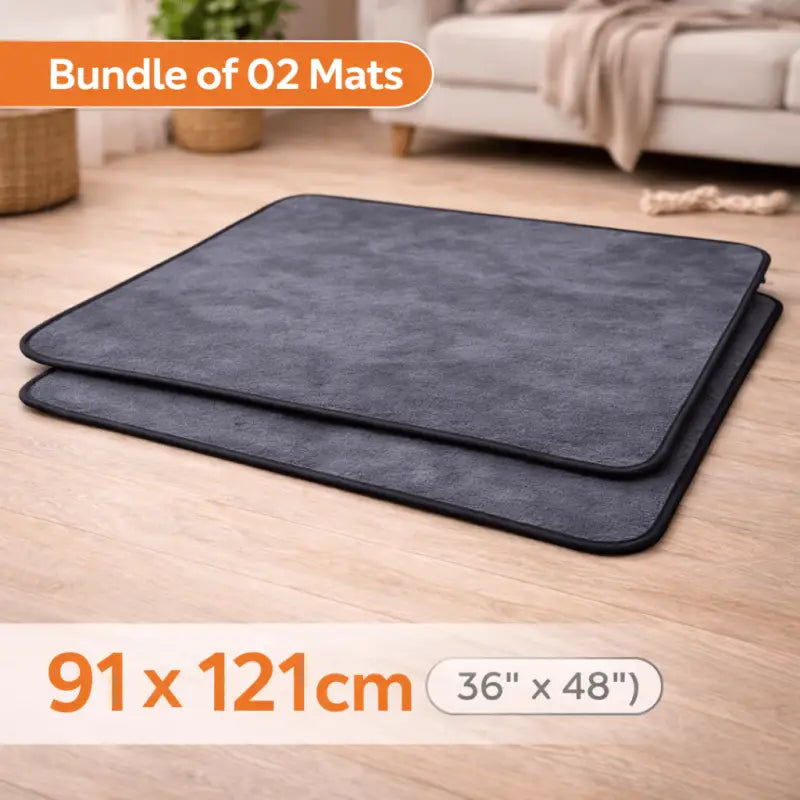 Cleanpaws™ Waterproof Pet Protection Mat - 2 Pack / 91 x 121cm - Dog Products at Hunter’s Doggy Shop Free Shipping