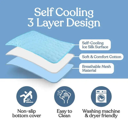 Coolpaws™ Summer Cooling Mat - Free Shipping Worldwide