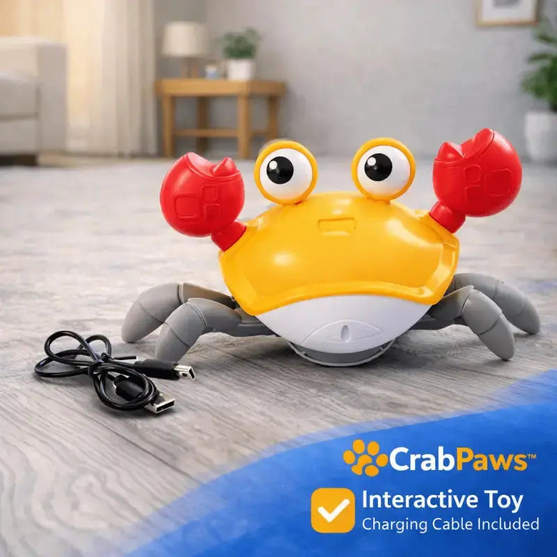 Crabpaws™ Interactive Moving Toy for Dogs - Orange - Dog Products at Hunter’s Doggy Shop Free Shipping Worldwide