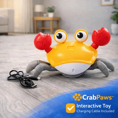 Crabpaws™ Interactive Moving Toy for Dogs - Orange - Dog Products at Hunter’s Doggy Shop Free Shipping Worldwide