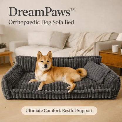 Dreampaws™ Orthopaedic Dog Sofa Bed - Products at Hunter’s Doggy Shop Free Shipping Worldwide