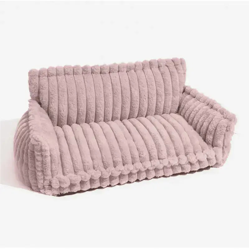 Dreampaws™ Orthopaedic Dog Sofa Bed - Pink / M-60x45x30 Cm - Products at Hunter’s Doggy Shop Free Shipping Worldwide