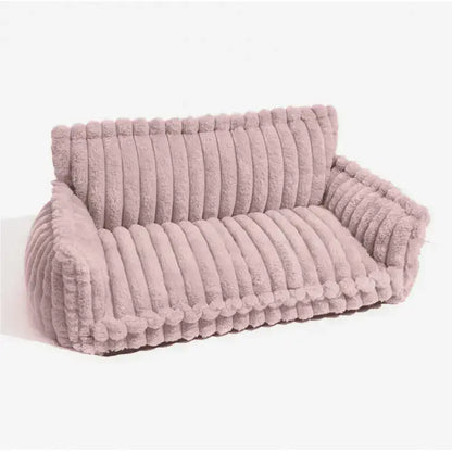 Dreampaws™ Orthopaedic Dog Sofa Bed - Pink / M-60x45x30 Cm - Products at Hunter’s Doggy Shop Free Shipping Worldwide