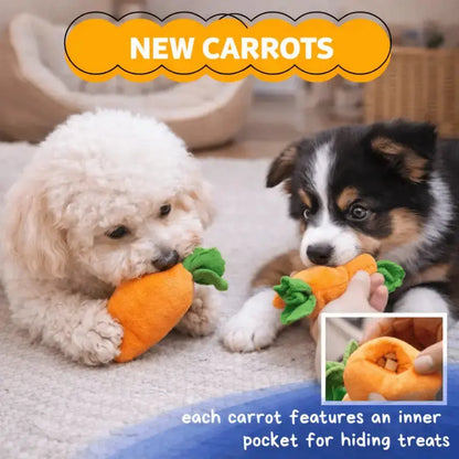 Foragepaws™ Carrot Foraging Toy for Dogs - Dog Products at Hunter’s Doggy Shop Free Shipping Worldwide