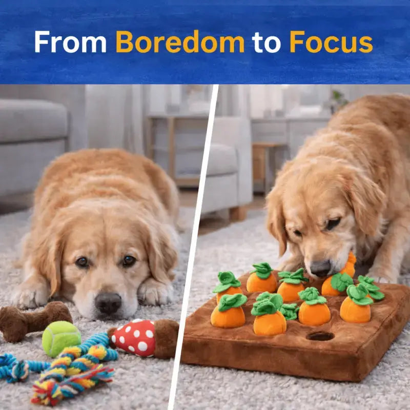 Foragepaws™ Carrot Foraging Toy for Dogs - Dog Products at Hunter’s Doggy Shop Free Shipping Worldwide