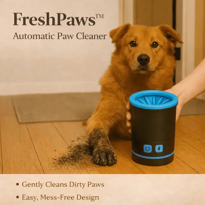 Freshpaws™ Automatic Paw Cleaner - Dog Products at Hunter’s Doggy Shop Free Shipping Worldwide