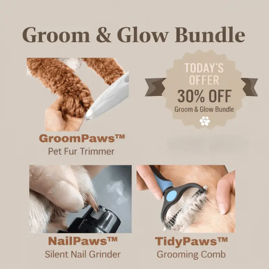 Groom & Glow Bundle - Dog Products at Hunter’s Doggy Shop Free Shipping Worldwide