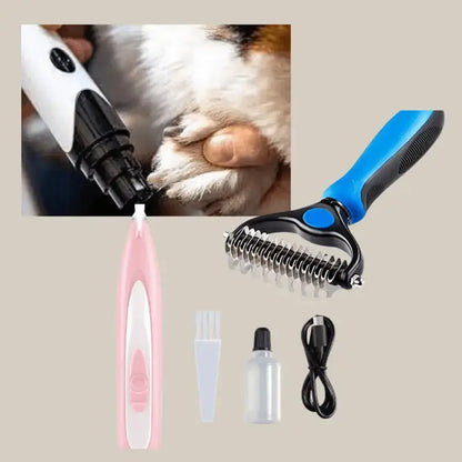 Groom & Glow Bundle - Pink - Dog Products at Hunter’s Doggy Shop Free Shipping Worldwide