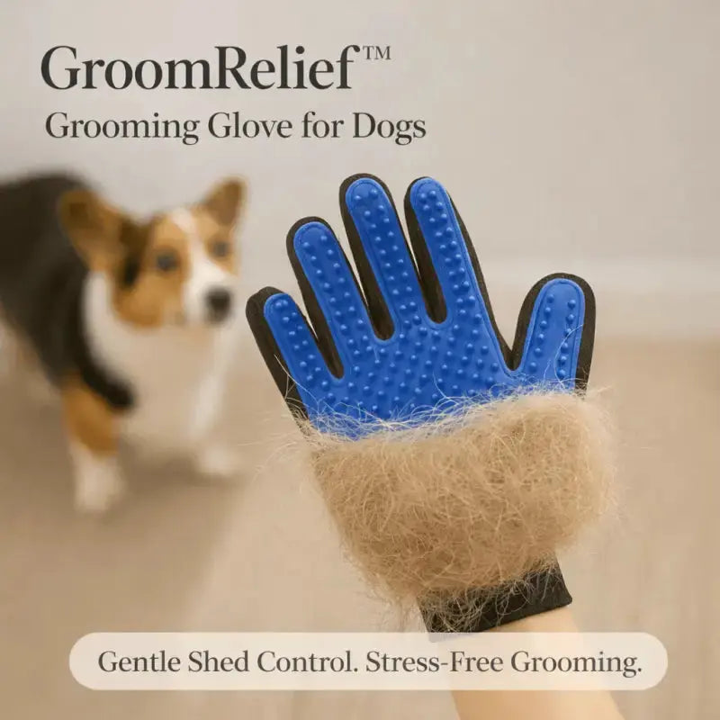 Groomrelief™ Grooming Glove for Dogs - Best Selling Dog Products and Pet Essentials Collection Free Shipping Worldwide