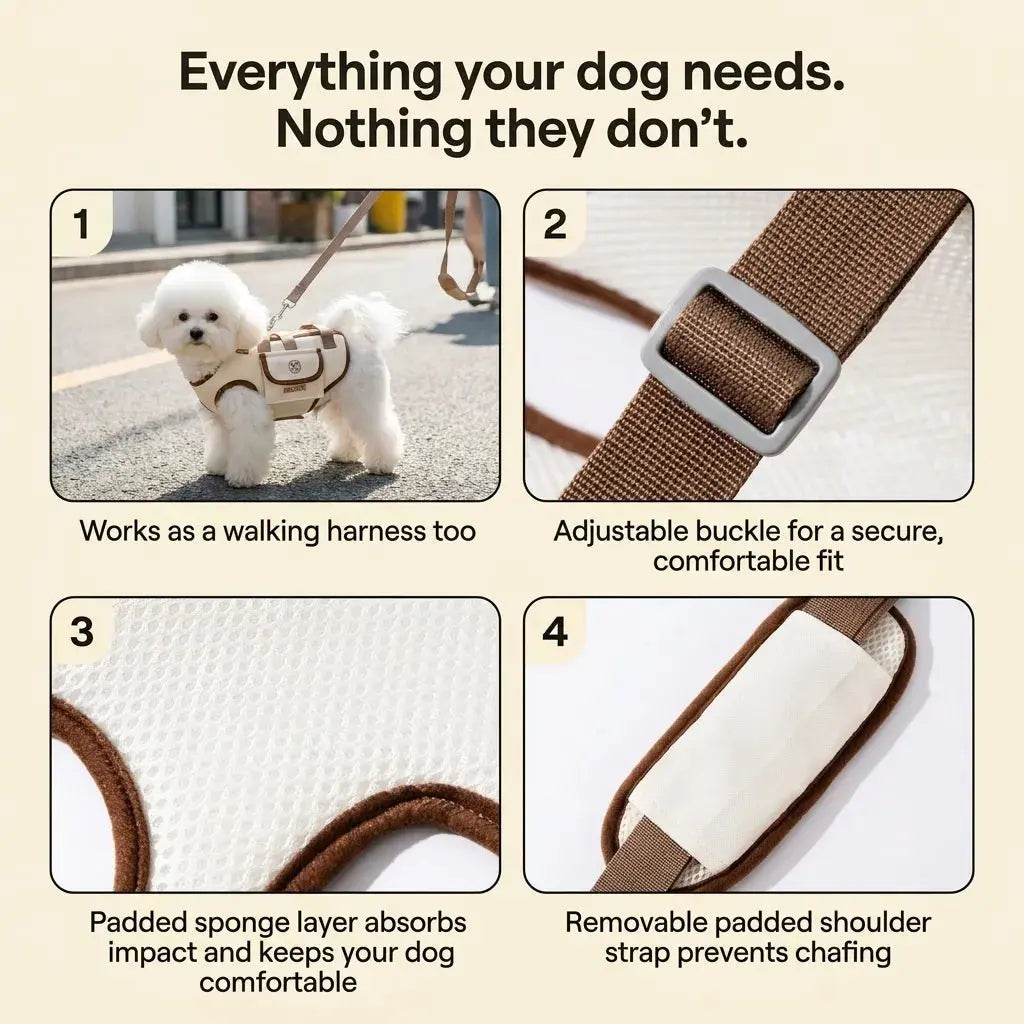 WalkAlong™ Dog Carrier Bag Hunter's Doggy Shop