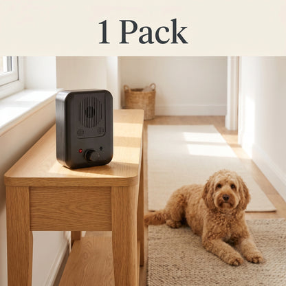 QuietPaws Home Alone 1 Pack automatic ultrasonic anti-barking device for dogs