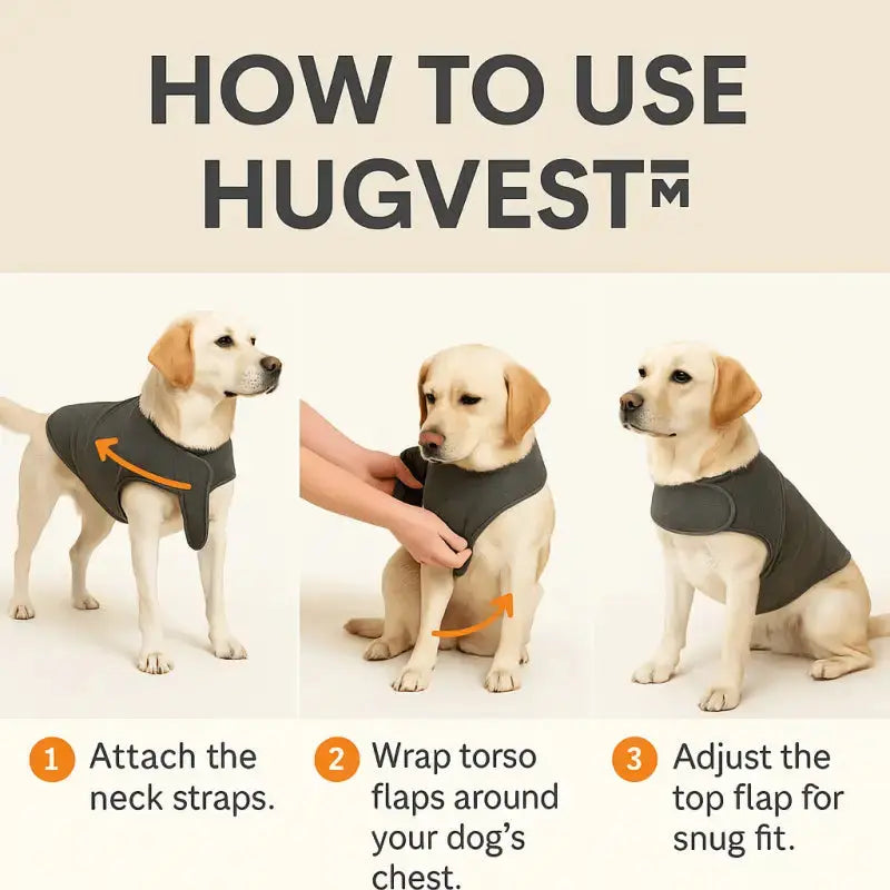 Hugvest™ Calming Vest for Dogs - Best Selling Dog Products and Pet Essentials Collection Free Shipping Worldwide