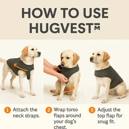 Hugvest™ Calming Vest for Dogs - Best Selling Dog Products and Pet Essentials Collection Free Shipping Worldwide