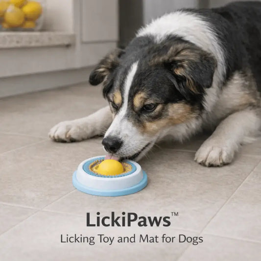 Lickipaws™ Licking Toy and Mat for Dogs - Dog Products at Hunter’s Doggy Shop Free Shipping Worldwide