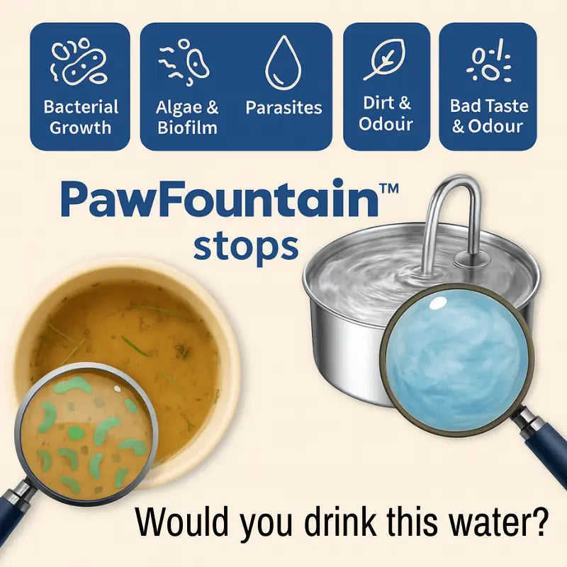 Pawfountain™ Hygienic Hydration for Dogs - Best Selling Dog Products and Pet Essentials Collection Free Shipping