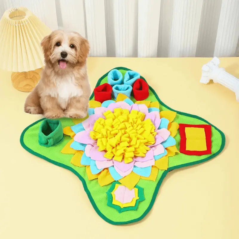 Pawquest™ Snuffle Mat for Dogs – Calm Enrichment & Slow Feeding - Green - Dog Products at Hunter’s Doggy Shop Free