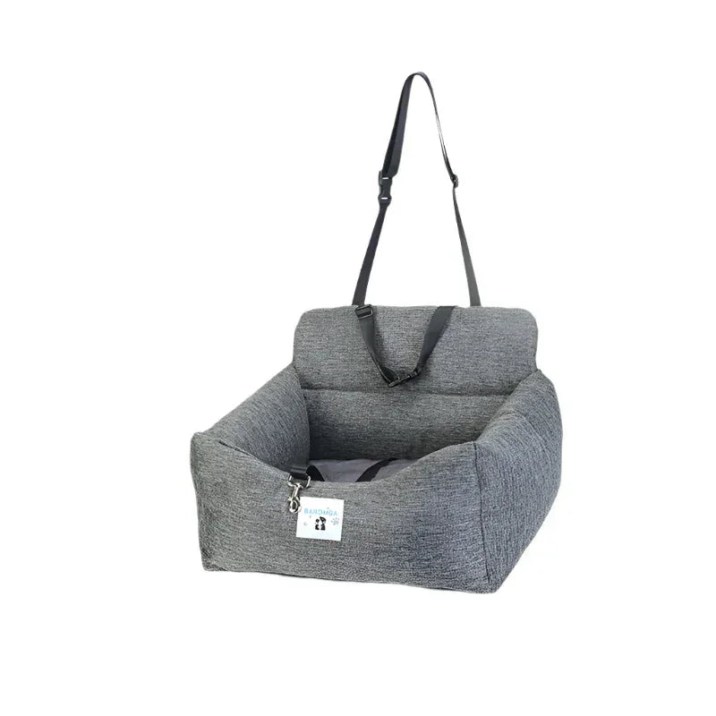 Pawride™ Dog Car Seat - Grey - Products at Hunter’s Doggy Shop Free Shipping Worldwide