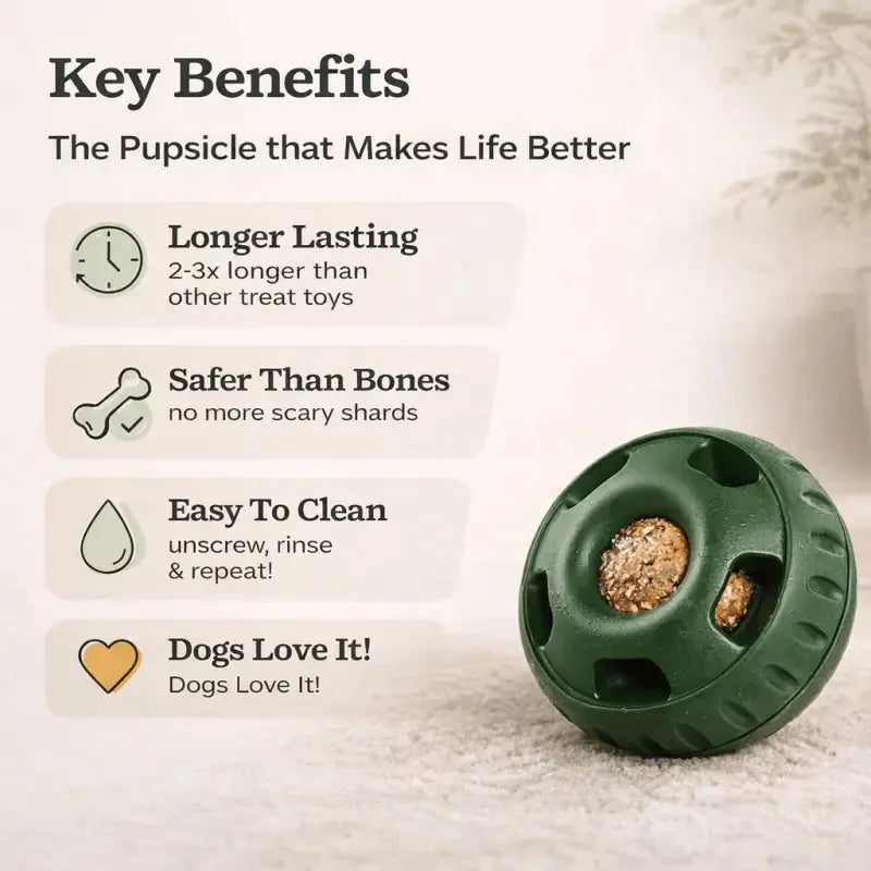 Pawsicle™ Freeze Treat Toy for Dogs - Dog Products at Hunter’s Doggy Shop Free Shipping Worldwide