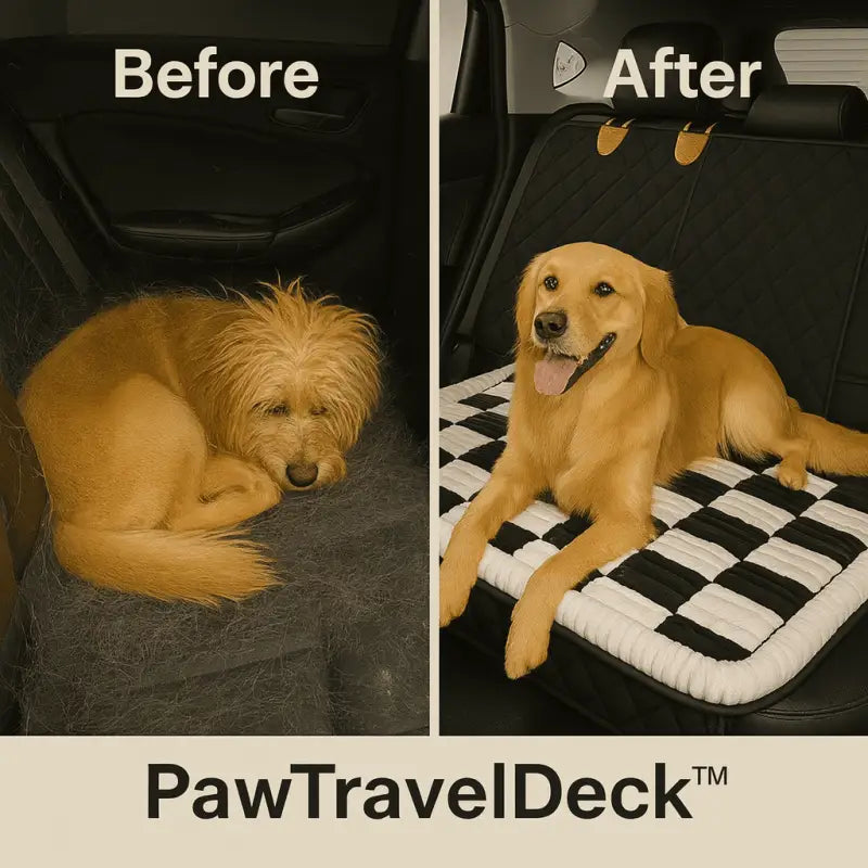 Pawtraveldeck™ Dog Car Seat Extender and Bed - Products at Hunter’s Doggy Shop Free Shipping Worldwide