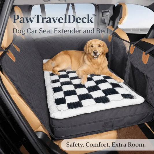 Pawtraveldeck™ Dog Car Seat Extender and Bed - Products at Hunter’s Doggy Shop Free Shipping Worldwide