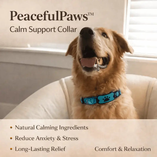 Peacefulpaws™ Calm Support Collar - Dog Products at Hunter’s Doggy Shop Free Shipping Worldwide