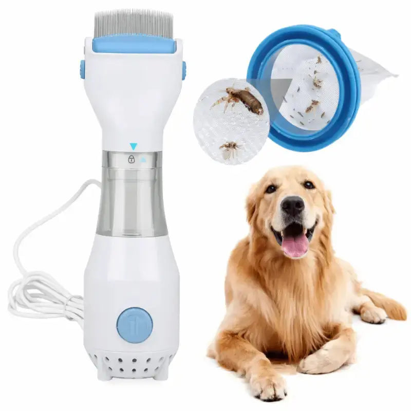 Pestgonepaws™ Electric Flea & Lice Removal Comb for Dogs - Dog Products at Hunter’s Doggy Shop Free Shipping Worldwide